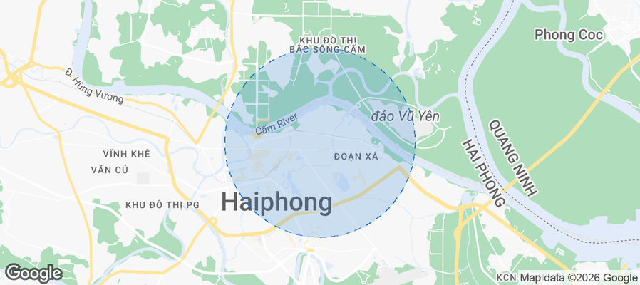 Ngô Quyền Airbnb map